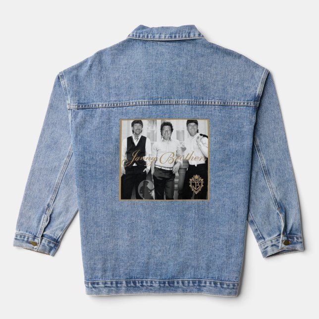 Janny Brothers Sold Out/Cancelled Version Tshirt Denim Jacket (Back)