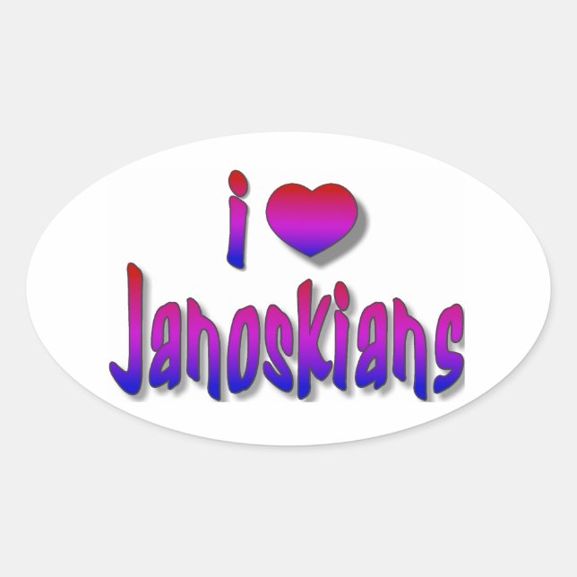 Janoskians stickers (Front)
