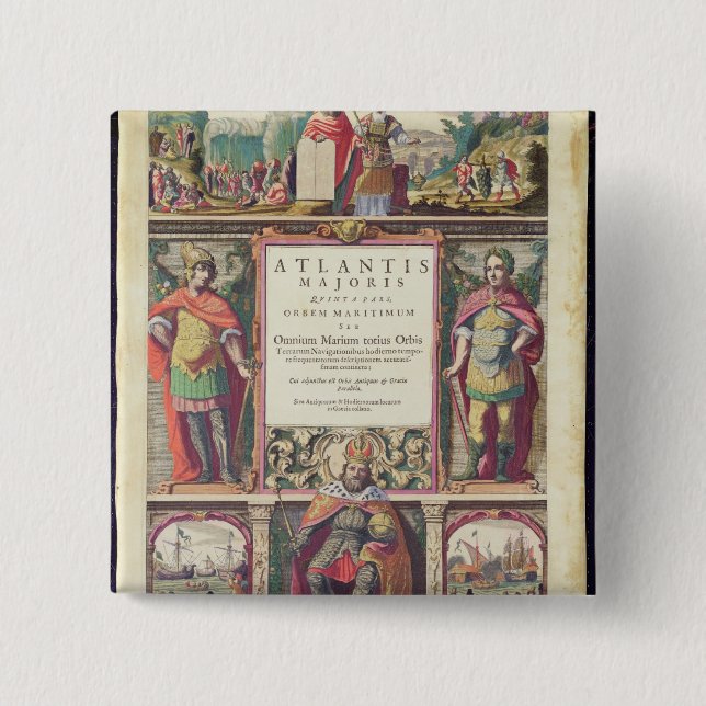 Jansson,the Fifth Volume Jansson's 2 Inch Square Button (Front)