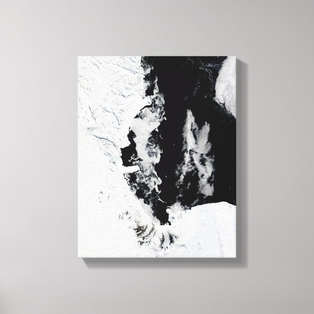 January 18, 2010 - Ross Sea, Antarctica Canvas Print (Front)
