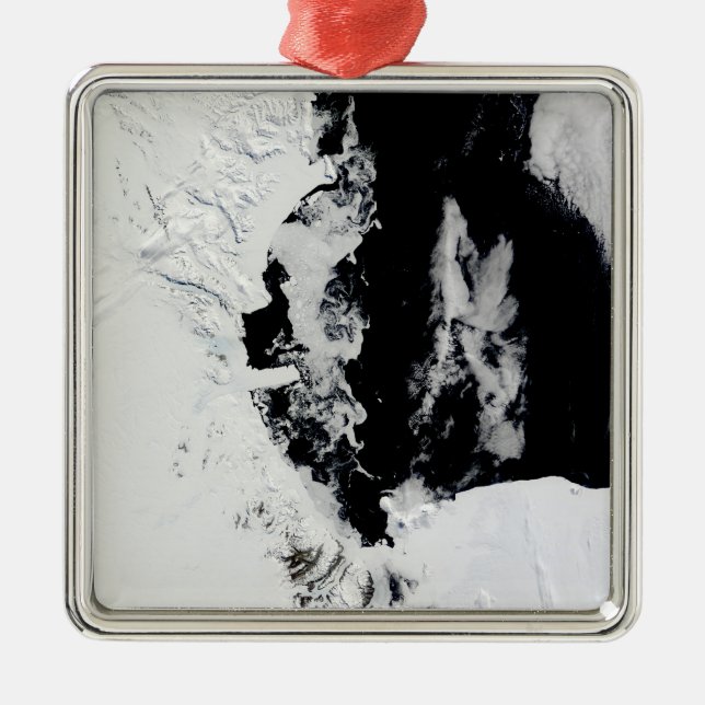 January 18, 2010 - Ross Sea, Antarctica Metal Ornament (Front)