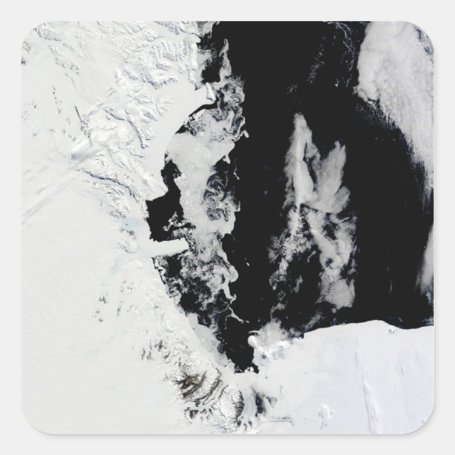 January 18, 2010 - Ross Sea, Antarctica Square Sticker (Front)