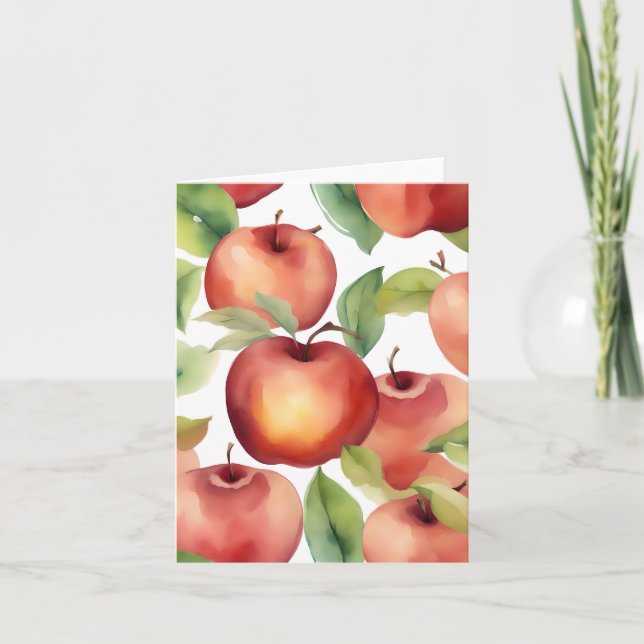 January 1 Apple Giving Day F Card (Front)