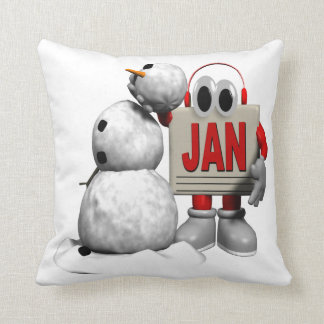 January 6 throw pillow