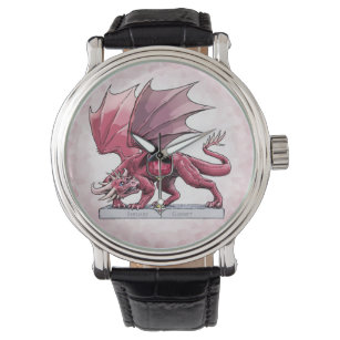 January Birthstone Dragon - Garnet Watch