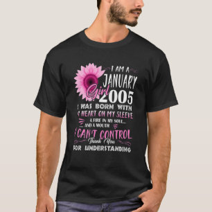 January Girl 2005 17Th Birthday Gift 17 Years Old T-Shirt
