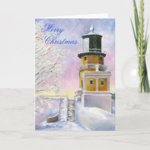 January Light Christmas Blank Card