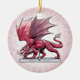 Janvier Dragon de Pierre de Naissance - Ornement G