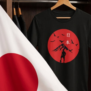 Japan 2026 Samurai Football Graphic Tee