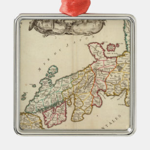 Japan 6 metal ornament