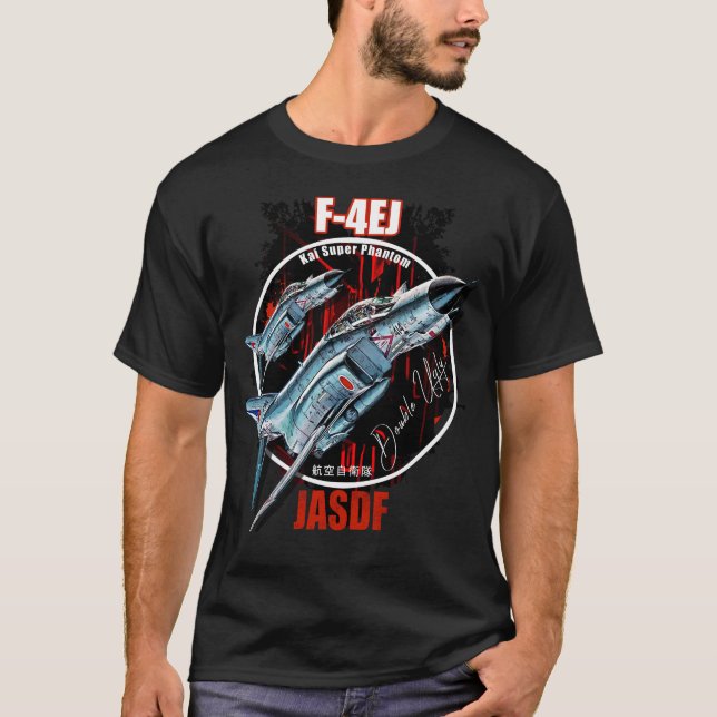 Japan Air Self-Defence Force JASDF F-4EJ Phantom I T-Shirt (Front)