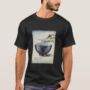 Japan Art Kintsugi Repair Pot Gold Japanese Cultur T-Shirt