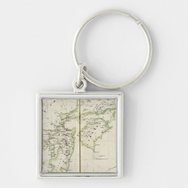 Japan, Asia 75 Keychain (Front)