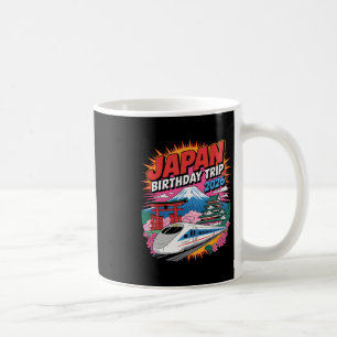 Japan Birthday Trip 2026 Tokyo Osaka Cherry Blosso Coffee Mug