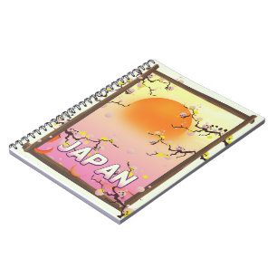 Japan Blossom Garden Notebook