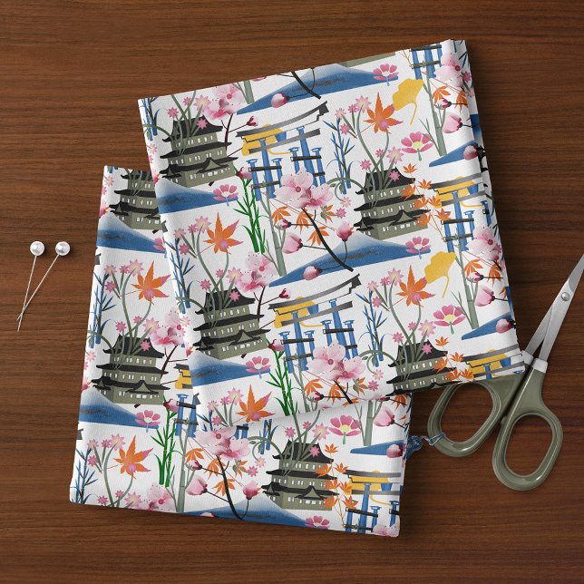 Japan Botanical Fabric (Creator Uploaded)