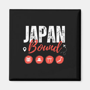 Japan Bound Tokyo Travel Vacation Trip Matching Fa Magnet
