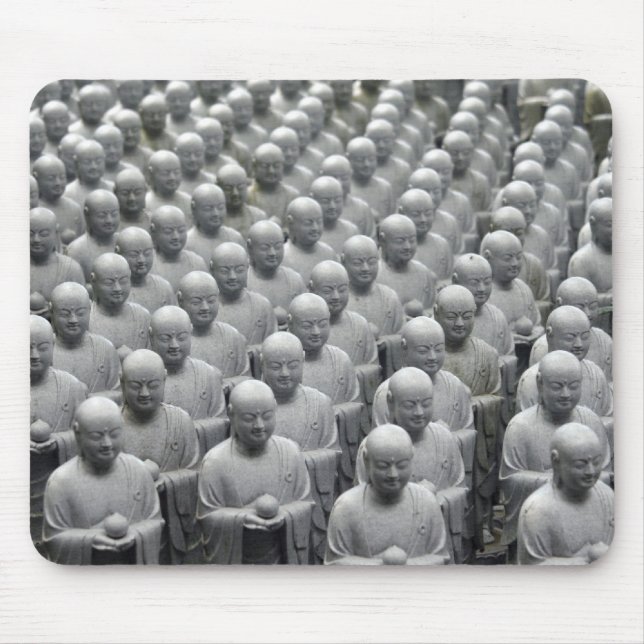 japan buddhas mouse pad (Front)