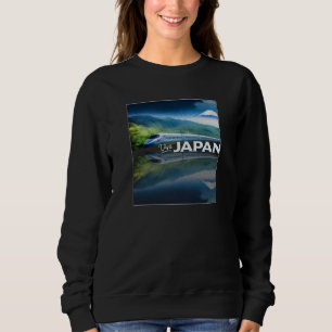 Japan Bullet Train Mt Fuji Shinkansen Japanese Sou Sweatshirt