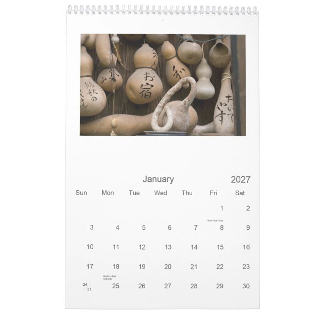 Japan Calendar 2010 (Jan 2027)