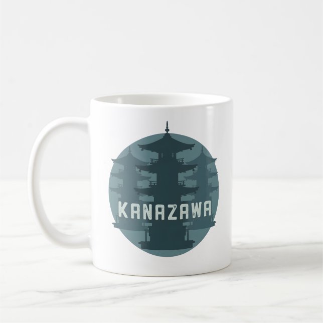 Japan City - Kanazawa Coffee Mug (Left)