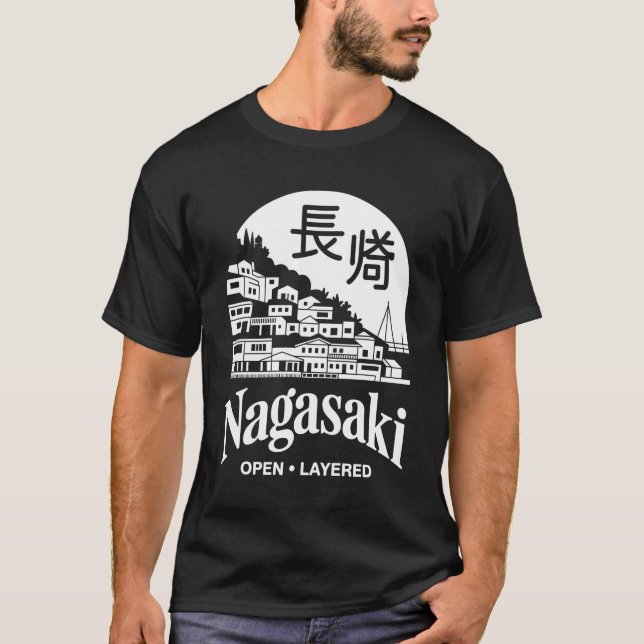 Japan city Nagasaki T-Shirt (Front)