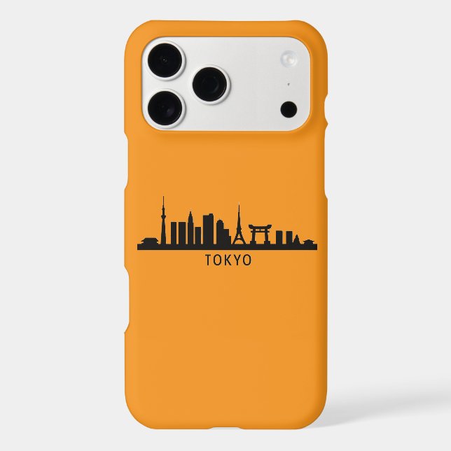 Japan Cityscape Travel | Tokyo Skyline Silhouette (Verso)