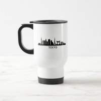 Japan Cityscape Travel | Tokyo Skyline Silhouette