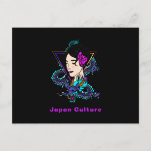 Japan Culture - Geisha Postcard