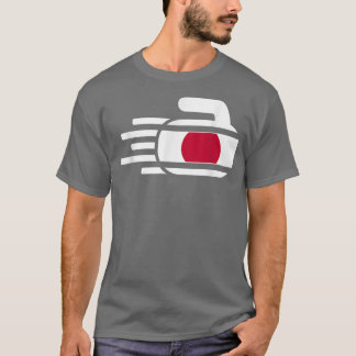 Japan Curling Team Fans Jersey Japanese Curler Win T-Shirt