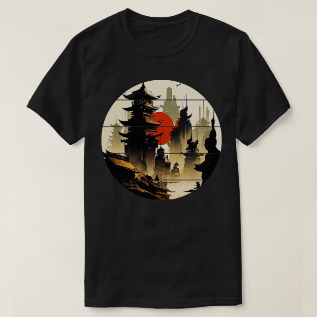 Japan cyberpunk T-Shirt (Design Front)