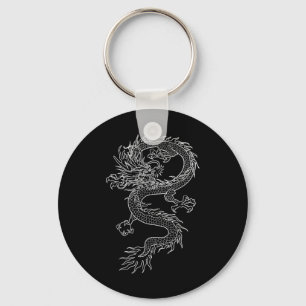 Japan Dragon Tattoo Drawing Traditional Japanese G Keychain