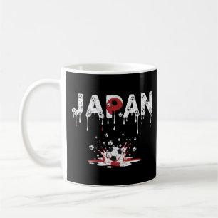 Japan Dripping Flag Football  Coffee Mug