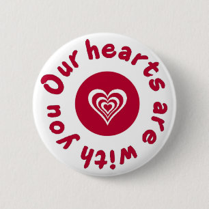 Japan Earthquake and Tsunami Relief Shirt 2 Inch Round Button