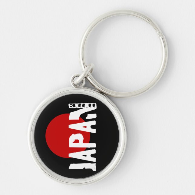 Japan Earthquake Keychain (Front)