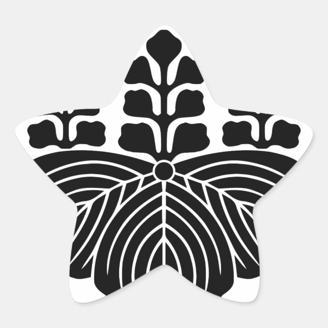 japan emblem star sticker (Front)