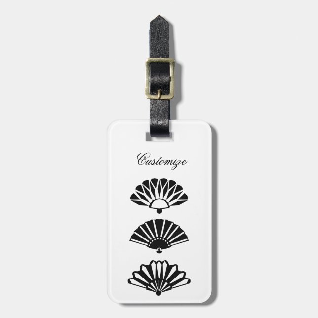 Japan Fans Thunder_Cove Luggage Tag (Front Vertical)