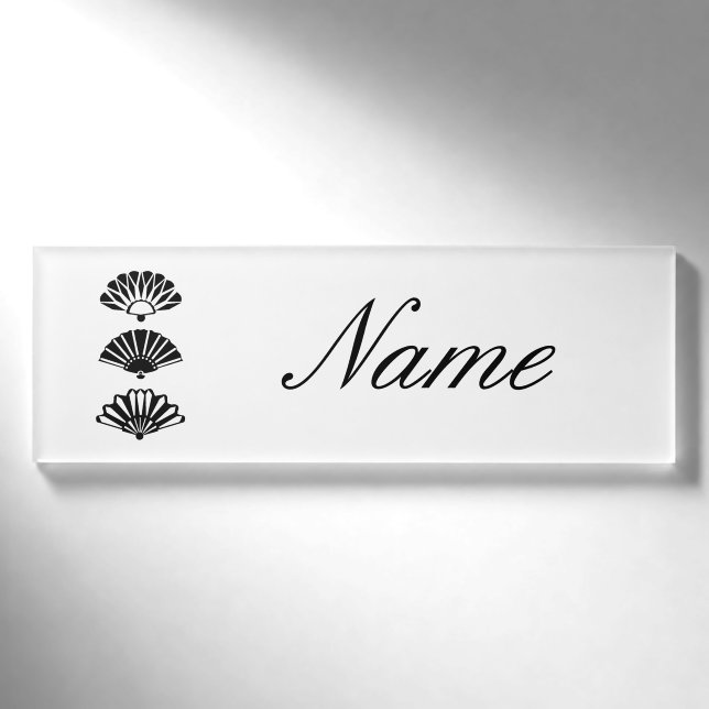 Japan Fans Thunder_Cove Name Tag (Front)