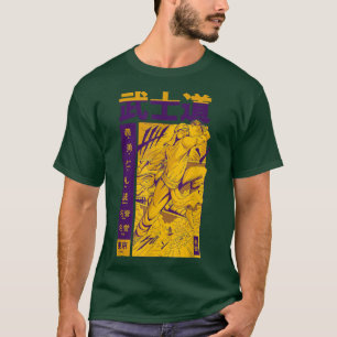 Japan Fighting Samurai Bushido Way of the Warrior  T-Shirt