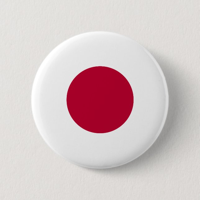 Japan Flag 2 Inch Round Button (Front)