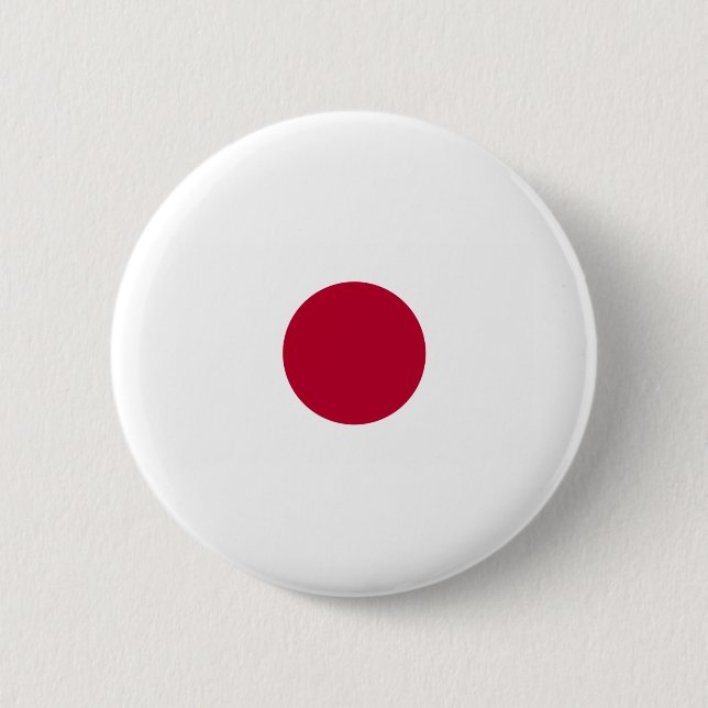 Japan Flag 2 Inch Round Button (Front)