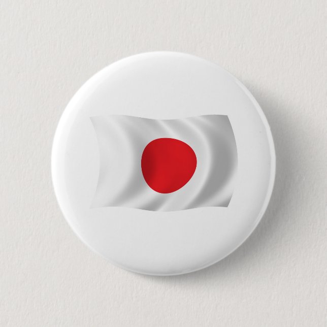Japan Flag Button (Front)