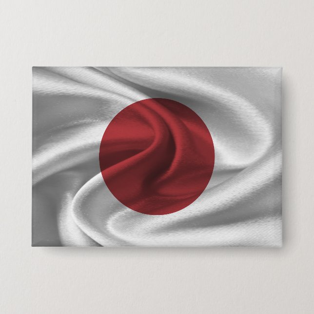 Japan Flag Button (Front)