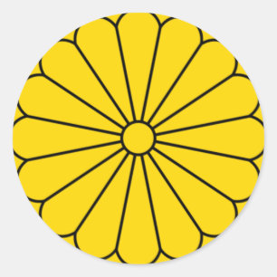 JAPAN FLAG - COAT OF ARMS - IMPERIAL SEAL