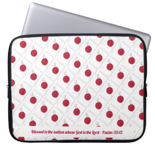JAPAN FLAG Customizable Scripture Laptop Sleeve