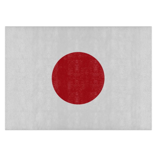 Japan flag cutting board (Front)