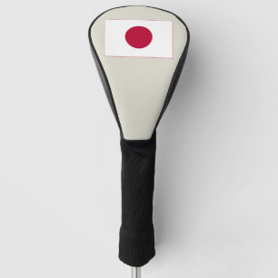 Japan Flag: Hinomaru, Nisshōki, Red Rising Sun Golf Head Cover