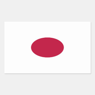 Japan Flag: Hinomaru, Nisshōki, Red Rising Sun Sticker