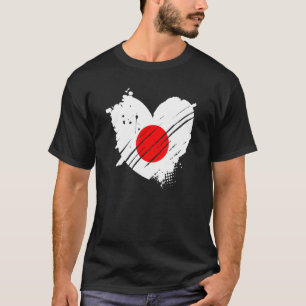 Japan Flag I Love Japan It Is In My Dna For Japane T-Shirt
