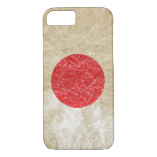 Japan Flag in Grunge iPhone 8/7 Case